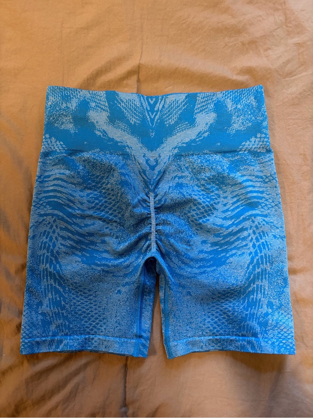 Gymshark barbell blue adapt animal x Whitney seamless shorts - Picture 4 of 4